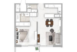 1 bedroom